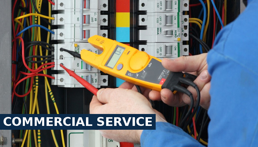 Commercial service electrical services Shepperton