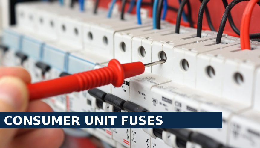Consumer unit fuses Shepperton